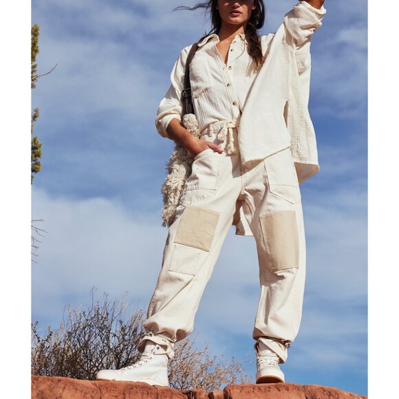 FREE PEOPLE We The Free Cardiff Top / Optic White - Picture 11 of 13